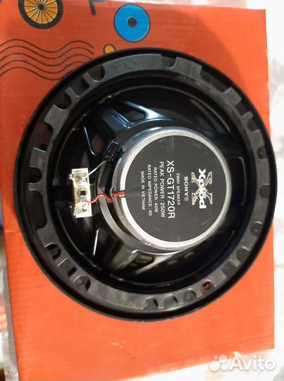 Автомобильная акустика Sony