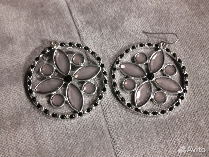 Серьги бижутерия