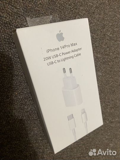 iPhone зарядка и провод 20w с пломбой