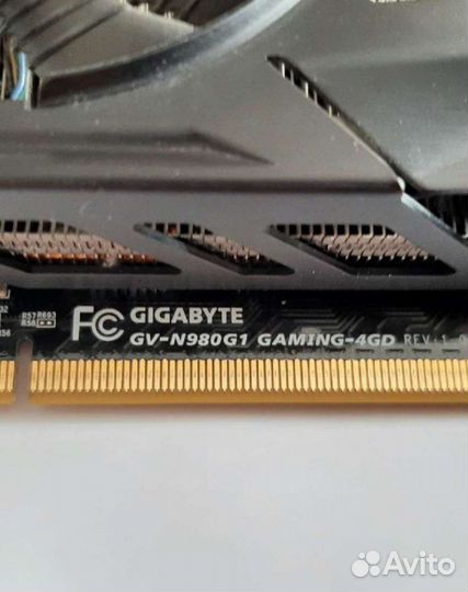 Видеокарта Gigabyte GTX 980