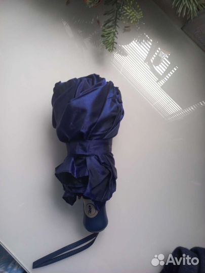 Зонт синий