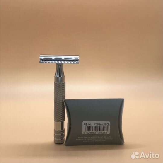 Т-образная бритва Muhle R41 или R89 ручка RazoRock