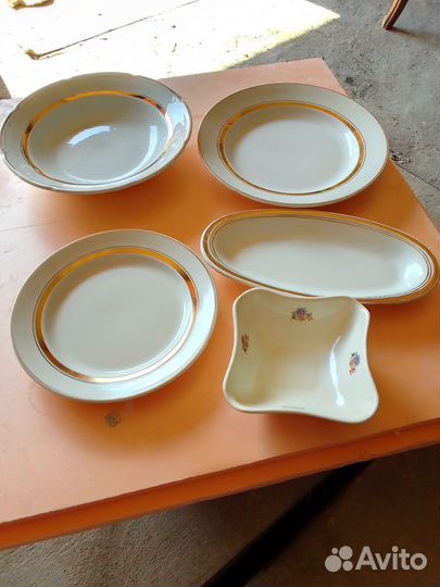 Тарелки разные СССР