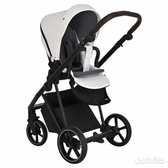 Roan 3в1 Sol Кожа,White/Black/руч.Тем.коричн