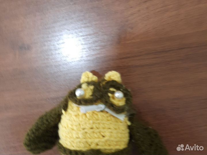 Игрушка амигуруми сова ручной работы