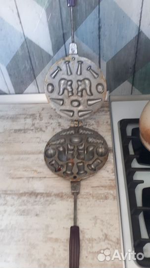 Вафельница орешница СССР