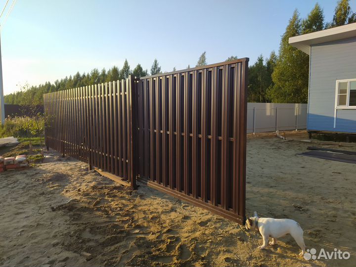 Строительство заборов под ключ в Сергиев Посаде