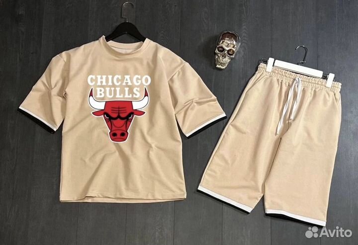 Костюм с шортами мужской Chicago Bulls