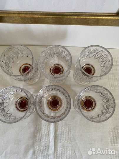 Большие олимпийские фужеры 6шт