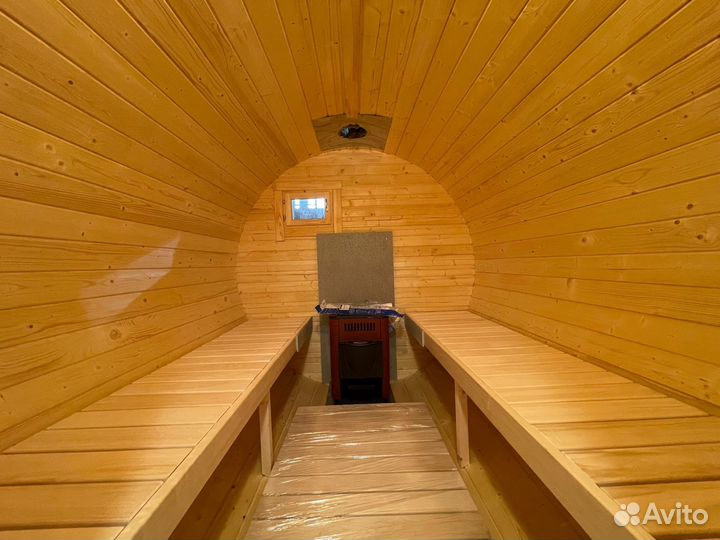 Баня бочка под ключ