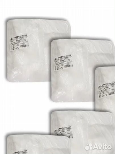 Отрез марлевый 10м х 90 см плотность 28
