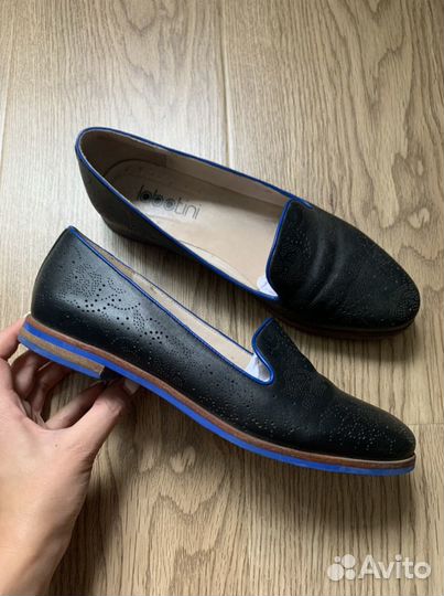 Туфли кожаные