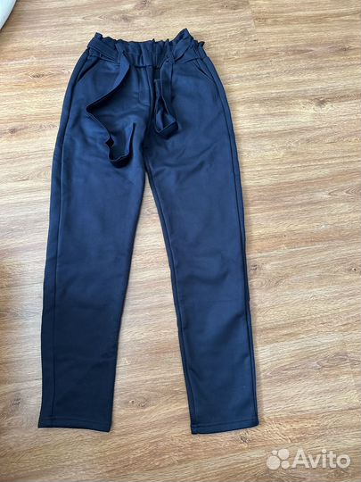Брюки школьные теплые