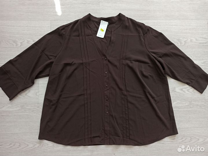 Блузка рубашка женская новая 56-58