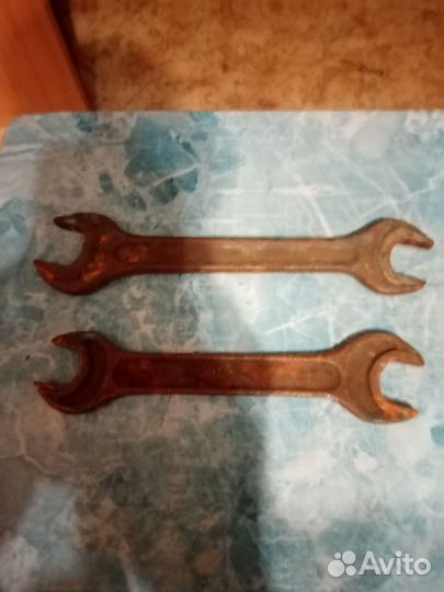 Гаечные ключи СССР омеднённые