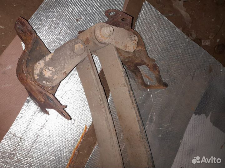 Задняя балка с рессорами на fiat ducato