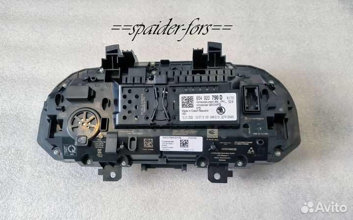 Новая приборная панель AID на Skoda Rapid 2