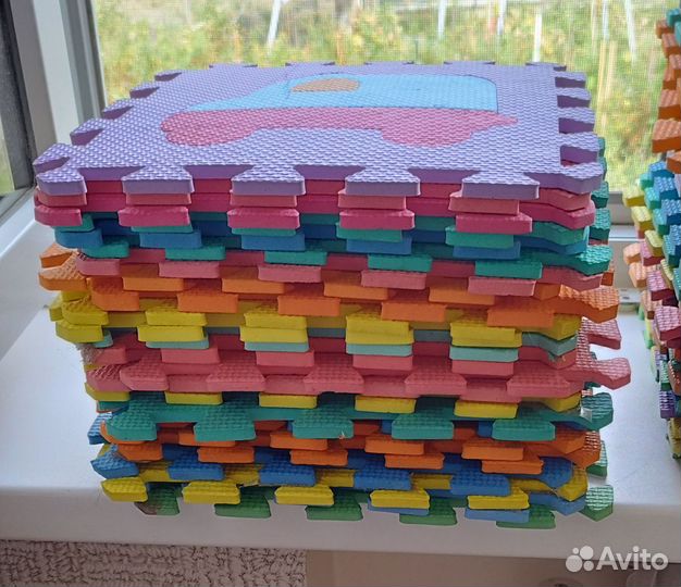 Мягкий коврик пазл