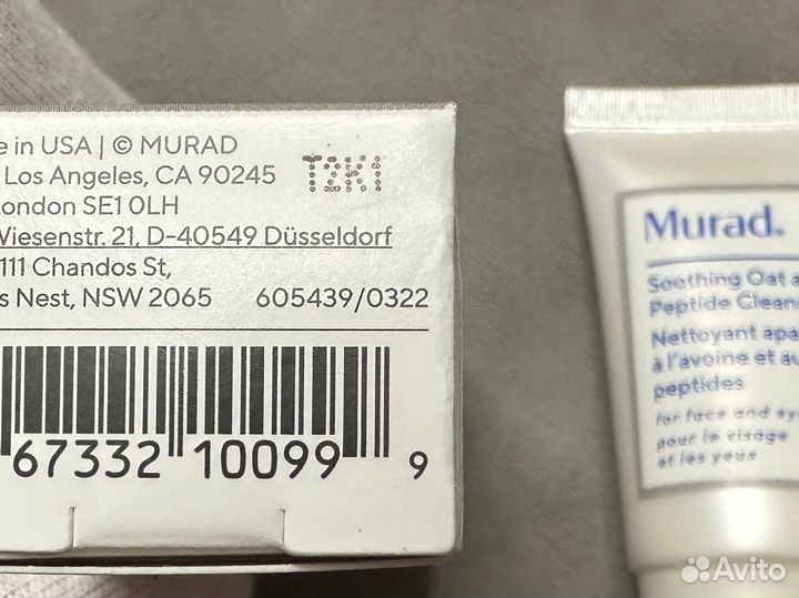 Средство для умывания Murad Soothing Oat Cleanser