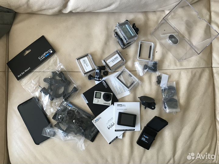 Go pro hero 4 black edition + допы