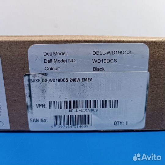 Новый Dell Dock WD19DCS