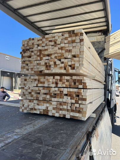 Брус обрезной 50х50 3-6M