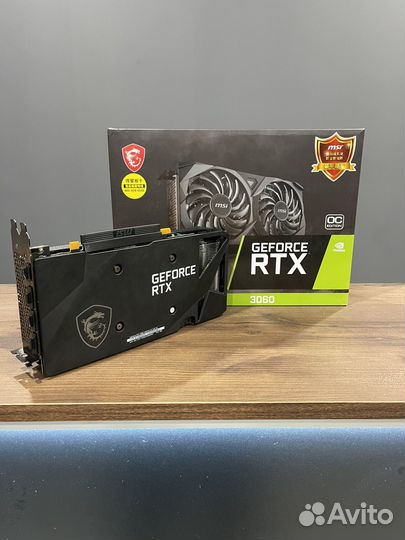 Видеокарта RTX 3060 MSI Ventus 12GB
