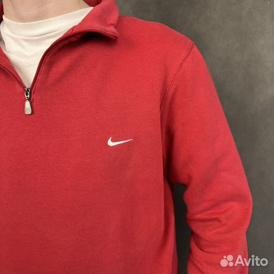 Винтажный свитшот на молнии Nike 1/4 zip Vintage