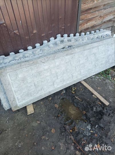 Бетонный еврозабор