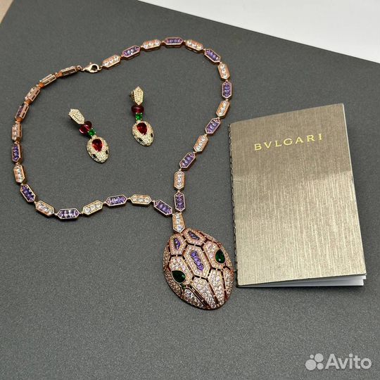 Колье Серьги Bvlgari