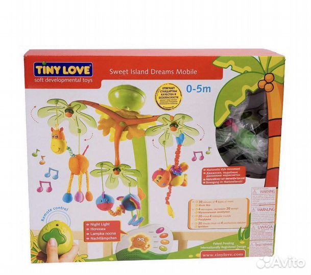Мобиль tiny love остров сладких грез