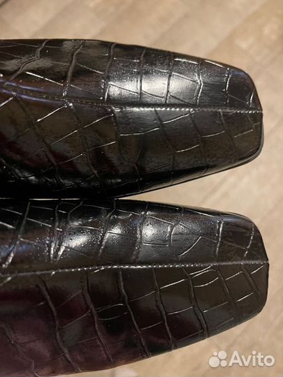 Кожаные ботильоны Love republic