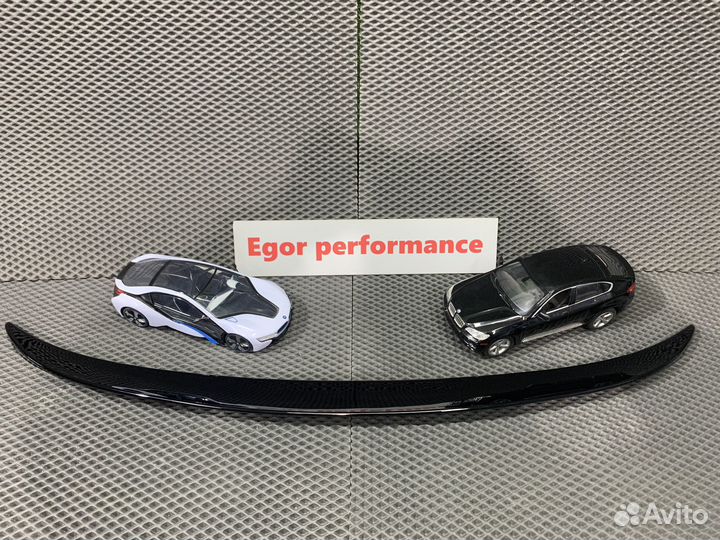 Спойлер BMW F30 М Performance, черный глянец