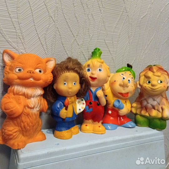 Резиновые игрушки СССР и 90х
