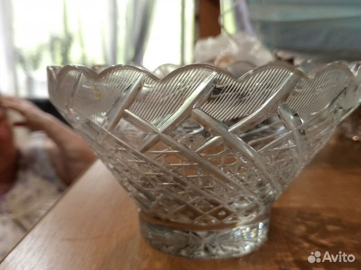 Хрустальная салатница