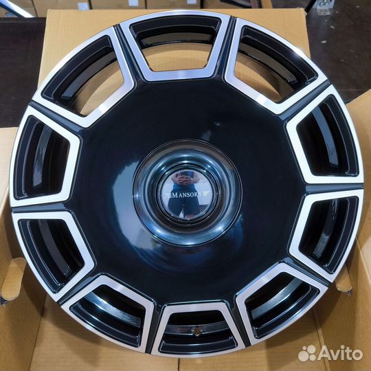 Новые кованые диски R22 Mansory на Zeekr 001
