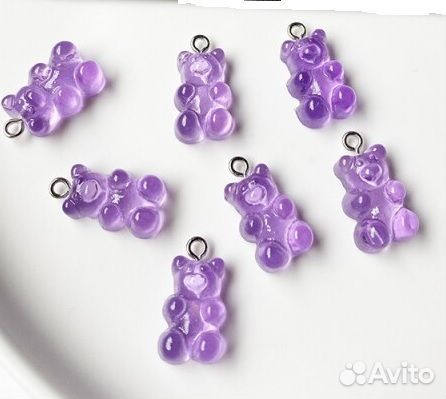 Мишки на браслеты,подвески,брелки