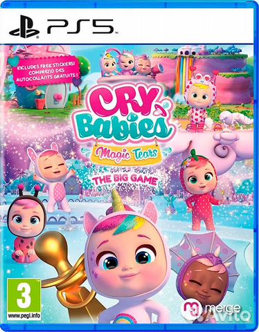 Cry Babies Magic Tears: The Big Game PS5, английск