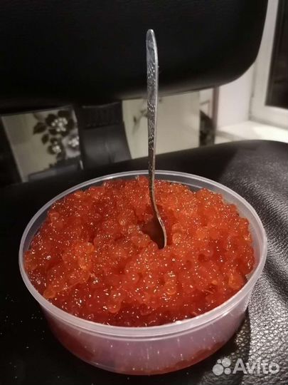 Красная икра кеты