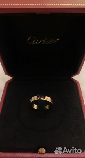 Кольцо Cartier Love жёлтое золото