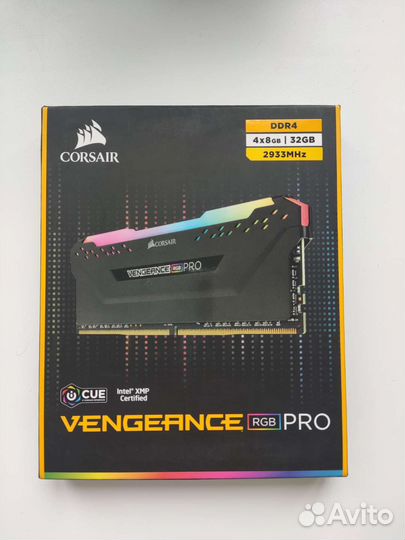 Corsair vengeance rgb pro ddr4 2933
