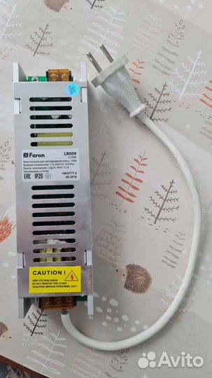 Блок питания для светодиодной ленты Feron 150 v