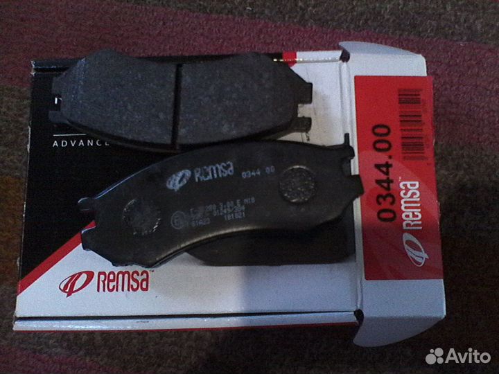 Колодки на Рено Сценик 3\Рено Лагуна remsa