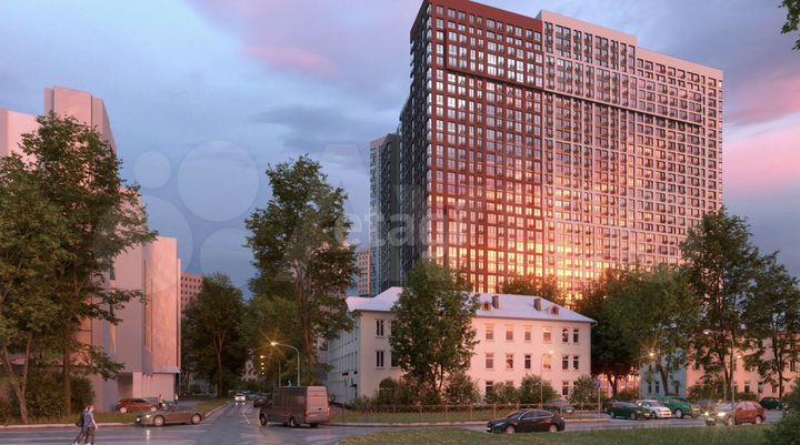 2-к. квартира, 53,7 м², 10/32 эт.