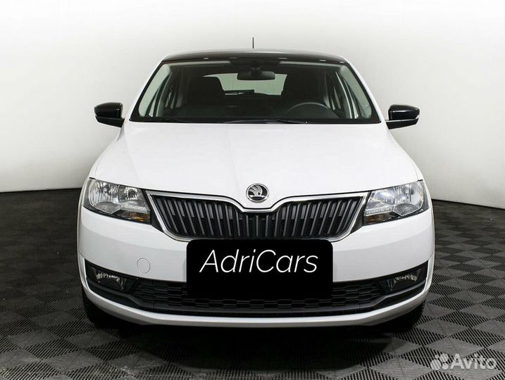 Бампер передний на Skoda Rapid 1 2017 новый