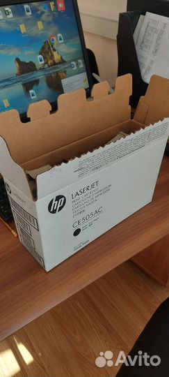 Картридж HP C505AC оригинал