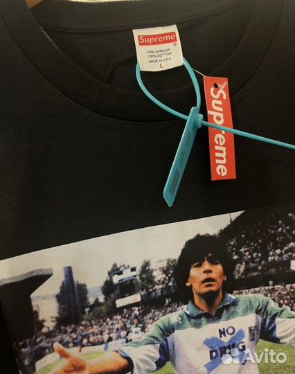 Футболка Supreme Maradona Оригинал