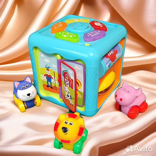 Развивающие игрушки, музыкальные, пазлы