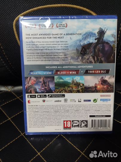 The Witcher 3 полное издание ps5 на русском новый