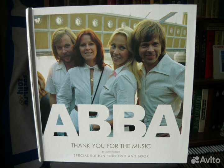 Альбом - книга abba с DVD дисками